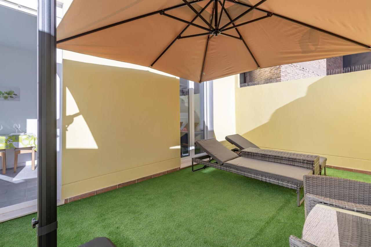 Gorgeous Apt With A Large Private Terrace Valencia Luaran gambar